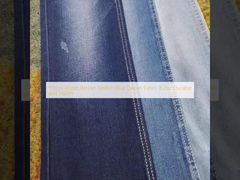 Kain Denim Biru Stretch Tenun Lebar 170cm 8.2oz Tahan Lama dan Bergaya