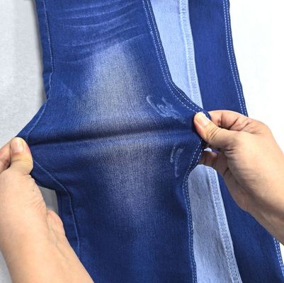 Fashion Tinggi Stretch Satin Denim Kain Ringan Berat 9OZ 58' 59'