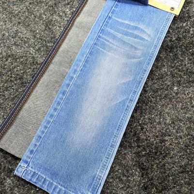 Beli 9.5oz Katun Spandex Denim Kain Biru Hitam Stretch Ring Spung 62''63 ′′ online manufacture