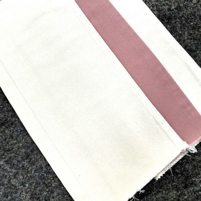 Beli 290GSM Putih 100% Kain Twill Baja Setelah Cuci Dengan Sikat Peach JS4095 online manufacture