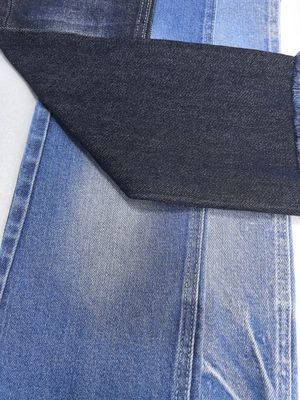 Beli 98% Kapas 2% Spandex Kapas Spandex Denim Kain 9.7oz Super Dark Blue 66' 67' online manufacture