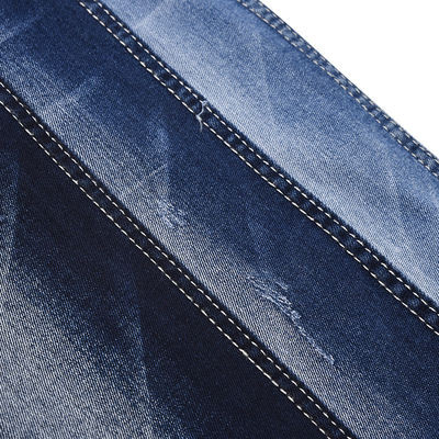 Beli PULYESTER katun tahan penyusutan SPANDEX DENIM FABRIC JZT579-9 8.9oz online manufacture