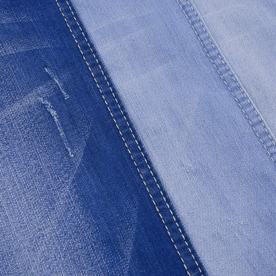 Beli PULYESTER PATON yang tahan penyusutan SPANDEX DENIM FABRIC QY034-3 9,4 oz online manufacture
