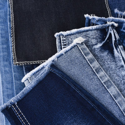 Beli Kain DENIM SPANDEX POLYESTER KATUN tahan susut JSD3037 10 oz online manufacture