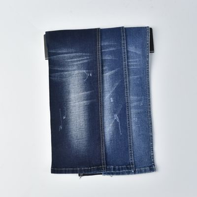 Beli Kain katun polyester spandex denim QY037-6 9,5 Oz benang diwarnai online manufacture