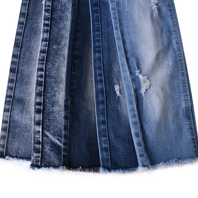 Beli 10.5oz Stretch Denim Kain Katun Polyester Spandex Denim Kain online manufacture