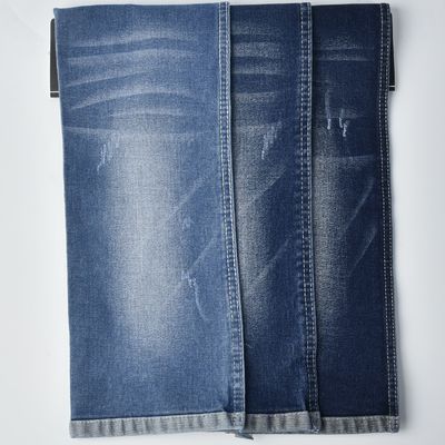Beli 11oz Cetak Stretch Denim Kain Katun Polyester Spandex tahan mengecil online manufacture
