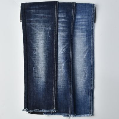 Beli Pupuk tahan penyusutan Polyester Spandex Stretch Pupuk Denim Kain 10.3oz online manufacture