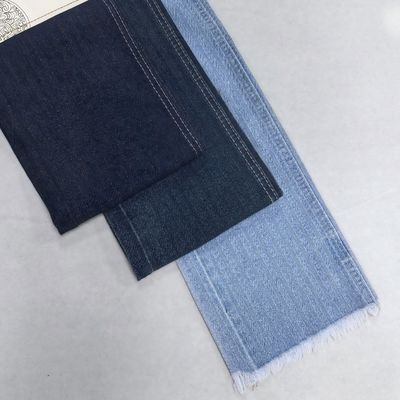Beli 10oz Dark Blue Herringbone Jacquard Denim Fabric Stretch Gratis Untuk Jeans atau Pakaian Dalam stok pembuatan online