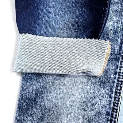 Beli Kain Denim Biru Tua Peregangan Lebar 150 Cm Gaya TWILL Untuk Celana Jeans Wanita 9.3 Oz JS4039 Denim Peregangan Elastis online manufacture