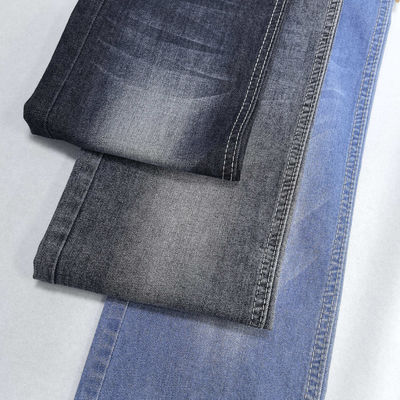 Beli 16S Yarn Count T400 Bawang Biru Gelap Stretch Kain Denim 8 Oz JSD3062 Dengan 86,5% Bawang 13,5%T400 online manufacture