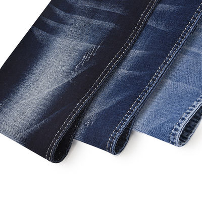 Beli 8.4 Oz Biru Tua Katun Palsu Rajutan Peregangan Denim Kain Tas Manufaktur Kain Peregangan online manufacture