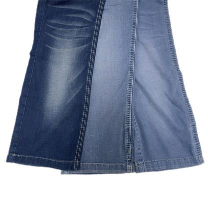Beli Blue Woven Summer Light Weight Tencel Lyocell Elastic Denim Fabric untuk Jeans Bergaya online manufacture