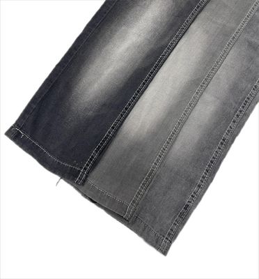 Beli Pola benang diwarnai tenun warna hitam musim panas ringan berat Slub Desain Tencel Lyocell elastis kain denim untuk jins online manufacture
