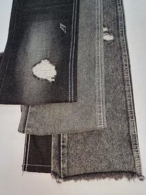 Beli 62%Baju katun non elastis denim hitam/putih dengan 10x7 Konstruksi JSD3022B untuk jeans anak laki-laki online manufacture