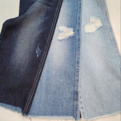 Beli Kain katun poliester denim tidak elastis gaya TWILL 75%KUTUN JSD3306 untuk pakaian mode online manufacture