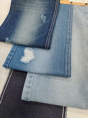 Beli Kain Denim Gaya TWILL 9oz Dengan Lebar Penuh 178-180cm Untuk Celana Jeans Wanita online manufacture