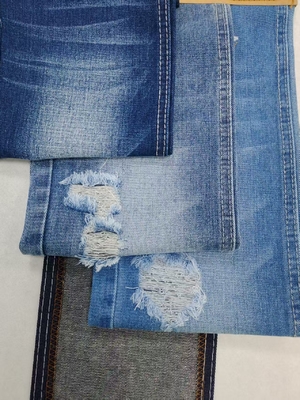 Beli Kain katun poliester denim dengan konstruksi 10*10 JSD3329 tidak elastis untuk celana jins wanita atau celana pacar online manufacture