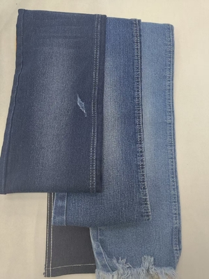 Beli 11.5oz Polyester Katun Rayon Spandex Denim Kain7 * 300/70 JSD3320-2 online manufacture