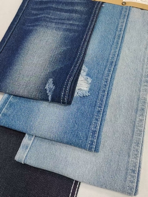 Beli 90%COTOTN tahan kerutan gaya TWILL Kain Denim bebas peregangan JSD3269 untuk pakaian jins online manufacture