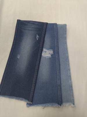 Beli 80%Kopal Tidak elastisKopal Polyester Viskosa GARK INDIGO 180cm Kain Denim 10*7 JSD3198-1 online manufacture