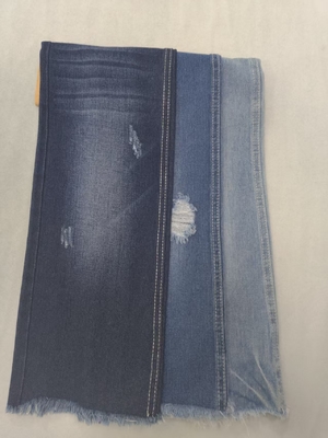 Beli 9.3oz  Tidak elastis Katun Poliester BIRU TUA 178-180cm Kain Denim  10x10 JSD3229 online manufacture