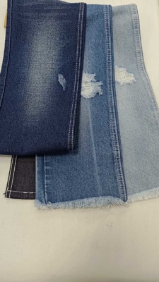 Beli 12.9oz katun poliester rayon gelap indigo denim kain JSD3270 online manufacture