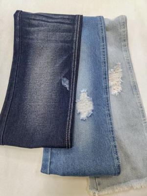 Beli 11.5oz Berat Baju Polyester Denim Kain Dark Indigo online manufacture