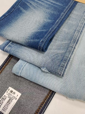 Beli Good quality 85%Cotton woven twill style dark indigo Denim Fabric  for denim Jeans JSD3075-1 online manufacture
