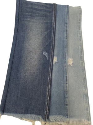 Beli Berkualitas tinggi Tidak elastis Katun Polyester Rayon GARK INDIGO Kain Denim JSD3337-1 untuk jeans fashion online manufacture