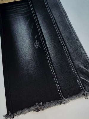 Beli Kain denim gaya kepar 74% katun BLACK/BLACK stretch serbaguna JSD3035A cocok untuk celana jeans anak laki-laki atau celana panjang wanita online manufacture