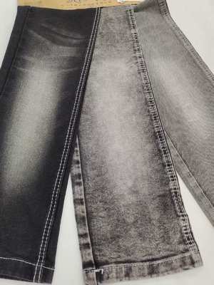 Beli Kain Denim gaya TWILL HITAM/HITAM Konstruksi 12*21/40+70 berkualitas tinggi JSD3031A untuk jeans wanita atau celana pria online manufacture