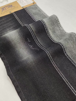 Beli Gaya Twill HITAM/PUTIH high stretch 72% katun Kain Denim Dengan Lebar Penuh 180cm JSD3110B Untuk Jeans Kasual online manufacture