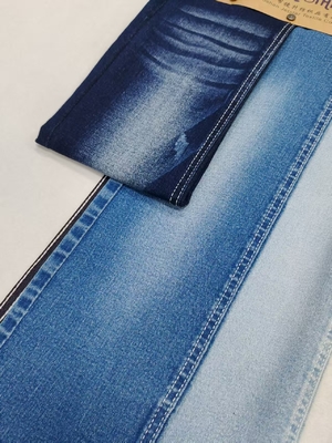 Beli Kain Denim sentuhan lembut 8.8oz ditenun dengan konstruksi 12*21/40+70 JSD3083 untuk jeans wanita atau pria online manufacture