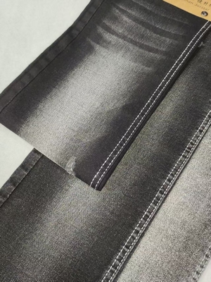 Beli BLACK/BLACK gaya tinggi stretch twill Kain Denim dengan konstruksi 8 * 16/70 JSD3216A untuk jeans wanita atau pria online manufacture