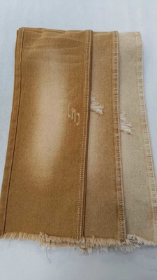 Beli 10.6oz Kiri Twill KHAKI GARU 10x7 dengan lebar penuh 180cm Tidak elastis Kain Denim JSD3023DK di grosir online manufacture