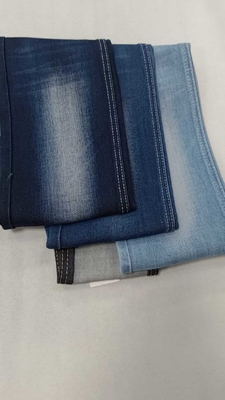 Beli 14oz BIRU TUA dengan lebar penuh 153-155cm Kain Denim Light Stretch JSD3437-2 untuk celana fashion online manufacture