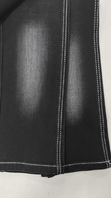 Beli 14oz HITAM dengan lebar penuh 153-155cm Kain Denim Ringan Stretch JSD3437-3 untuk celana fashion online manufacture