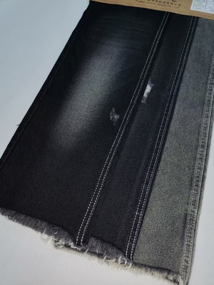Beli 11.5OZ HITAM/BLANU Non-Stretch 65% Kain katun denim dengan konstruksi 7 * 10 Untuk jins JSD3036B online manufacture
