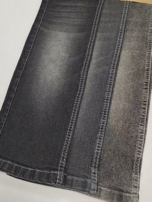 Beli 7S HITAM/BLANU 11Oz gaya twill tenunan kain denim JSD3320B untuk jeans wanita atau celana pacar online manufacture