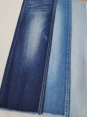 Beli Low Shrinkage 8.3oz katun poliester Stretch Denim Kain twill gaya 12S JSD3278 Untuk wanita Jeans online manufacture