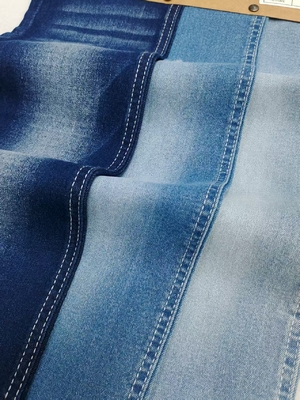 Beli Kain Denim Gaya Twill Spandex Tinggi Sentuhan Lembut 8.4oz Dengan Konstruksi 12*21/70OE Untuk Jeans online manufacture