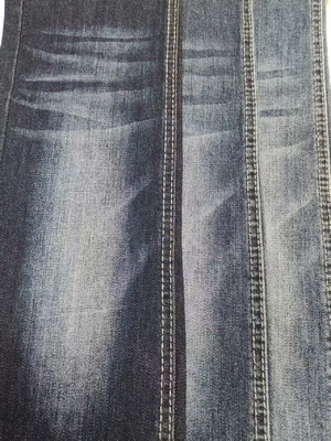 Beli Kain Denim Benang Bambu Vertikal Peregangan Tinggi 75% Katun 10oz Untuk Celana Jeans Wanita online manufacture