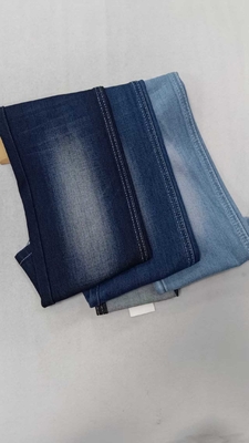 Beli 12.5oz Biru Tua dengan lebar penuh 168-170cm  Sedikit Melar  Elastis pada lungsin dan pakan  Kain denim  JSD3438-2 untuk celana fashion online manufacture