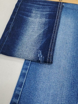 Beli Kain Denim Slub Lusi Pakan Super-Lembut 69% Katun 8.5oz High Stretch Untuk Jeans Wanita online manufacture