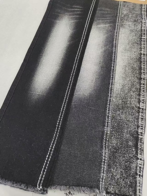 Beli KAIN DENIM 68% Katun dengan Gaya Kepar HITAM/HITAM 9.7oz dengan Konstruksi 10*21/70 Untuk Jeans online manufacture