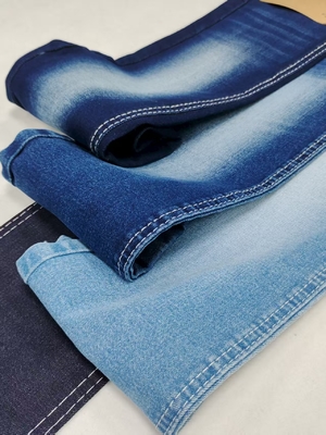 Beli Kain Denim Gaya Twill 9.7oz 68% Katun Dengan Konstruksi 10*21/70 Untuk Jeans Wanita online manufacture