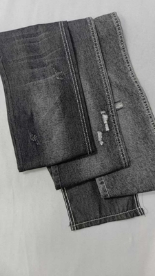 Beli OE tenunan biasa 6.8oz Hitam / Putih dengan lebar penuh 180cm No Stretch elastis Kain Denim JSD3099B untuk grosir online manufacture