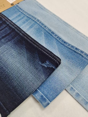 Beli 10.2oz 85%Kotton Twill Gaya Lemah Stretch Kain Denim Dengan 190cm Lebar Penuh Untuk Jeans Atau Mantel Denim online manufacture