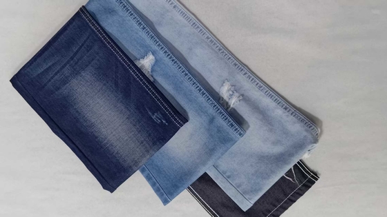 Beli Gaya kepar Siro Ringan berat 6.1oz DARK INDIGO dengan lebar penuh 180cm Kain Denim tanpa elastis JSD3305 untuk grosir online manufacture